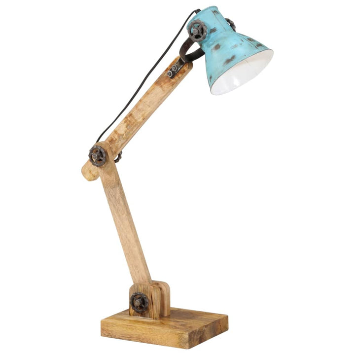 Bureaulamp 25 W E27 23x18x96 cm verweerd blauw