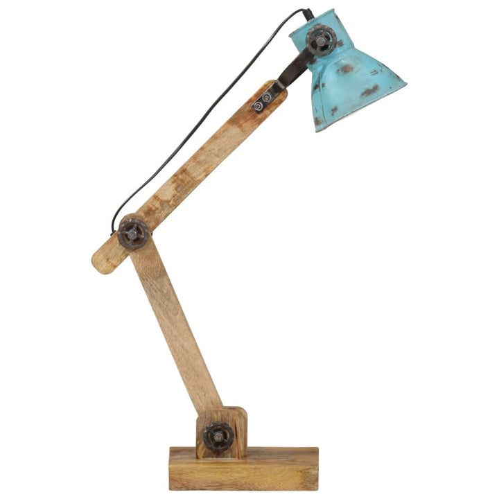 Bureaulamp 25 W E27 23x18x96 cm verweerd blauw