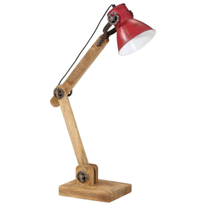 Bureaulamp 25 W E27 23x18x96 cm verweerd rood