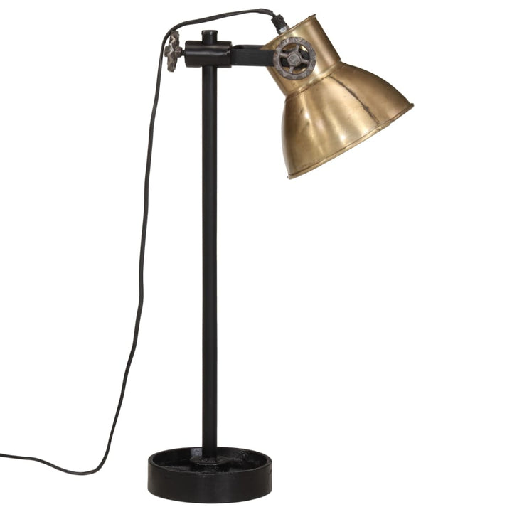 Bureaulamp 25 W E27 15x15x55 cm antiek messing