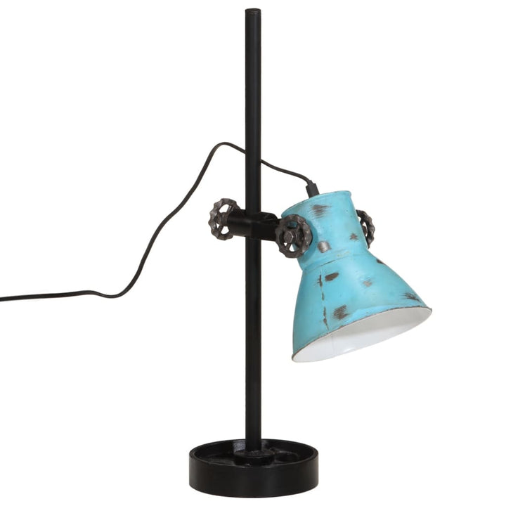 Bureaulamp 25 W E27 15x15x55 cm verweerd blauw