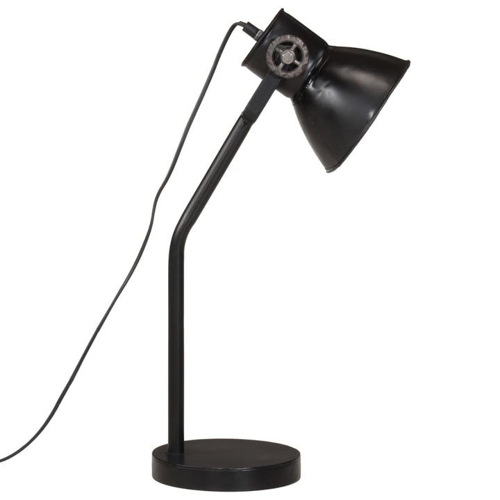 Bureaulamp 25 W E27 17x17x60 cm zwart