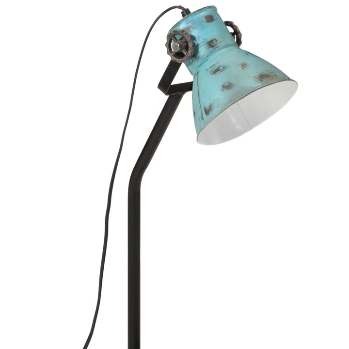 Bureaulamp 25 W E27 17x17x60 cm verweerd blauw