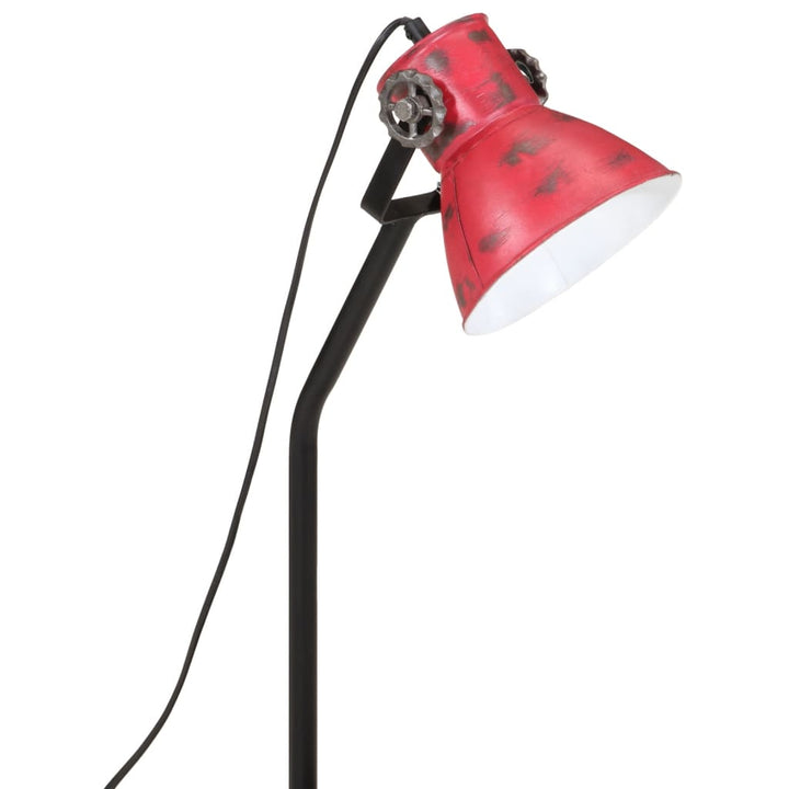 Bureaulamp 25 W E27 17x17x60 cm verweerd rood