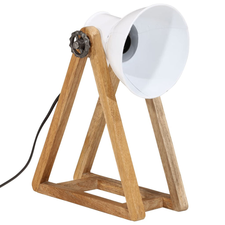 Bureaulamp 25 W E27 30x17x40 cm wit