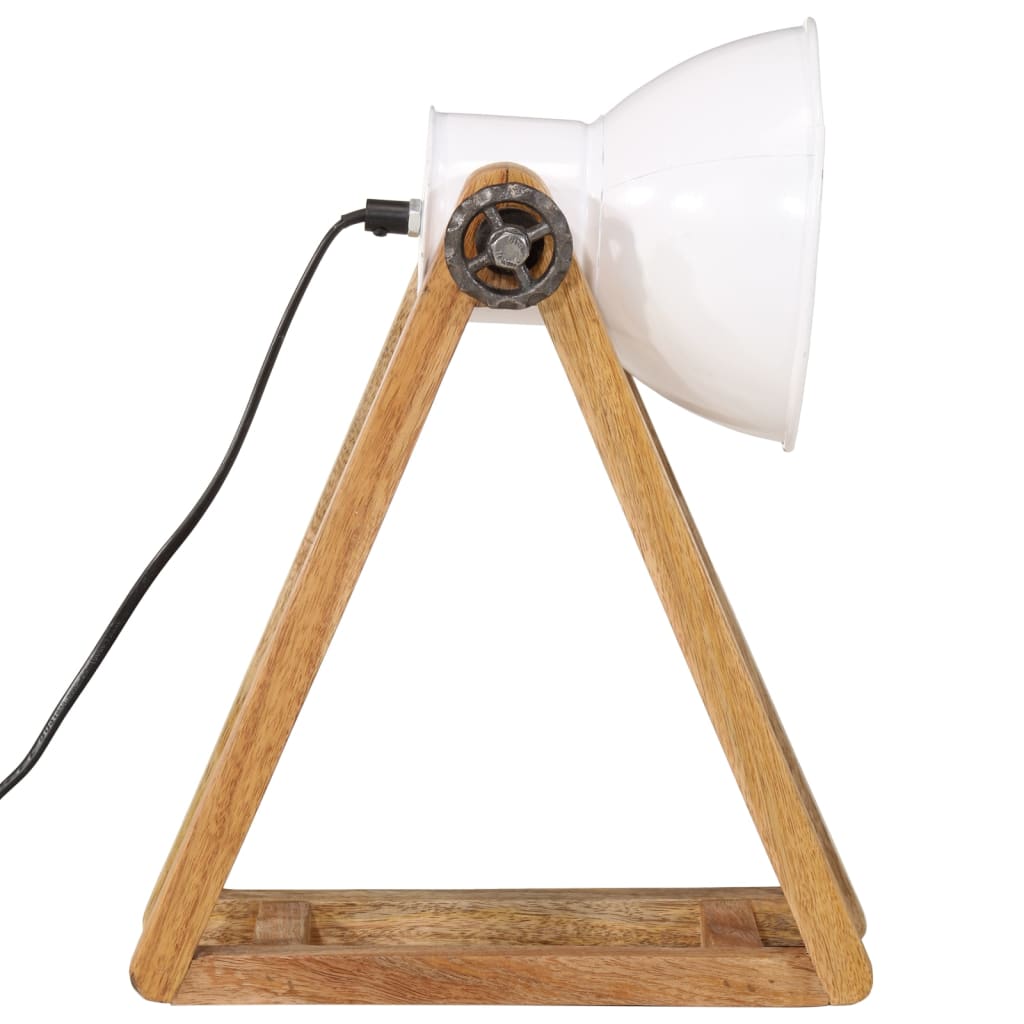 Bureaulamp 25 W E27 30x17x40 cm wit