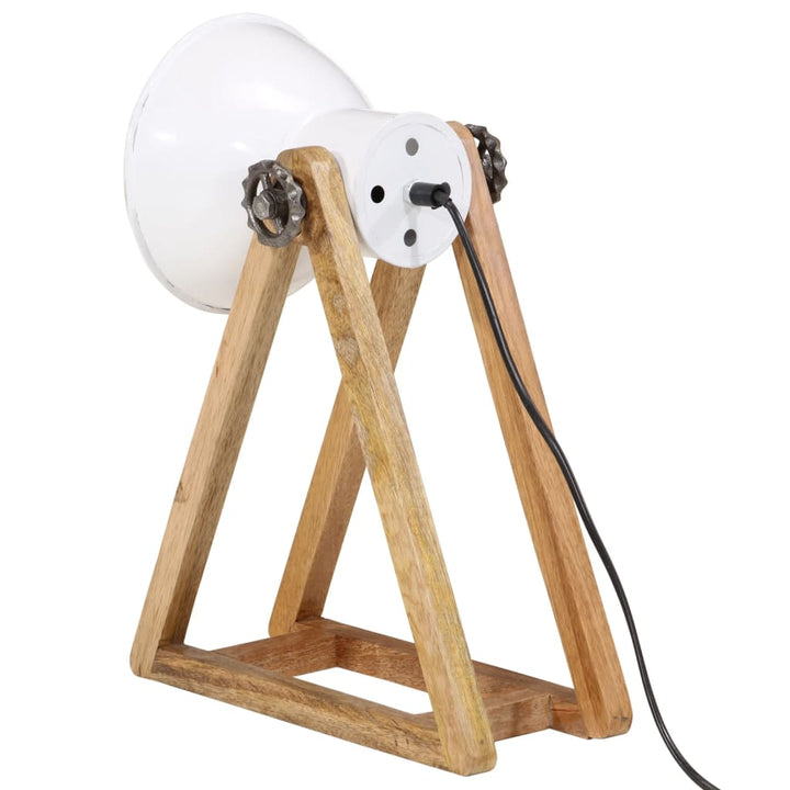 Bureaulamp 25 W E27 30x17x40 cm wit