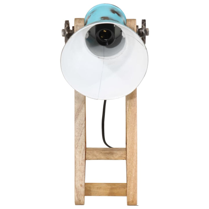 Bureaulamp 25 W E27 30x17x40 cm verweerd blauw