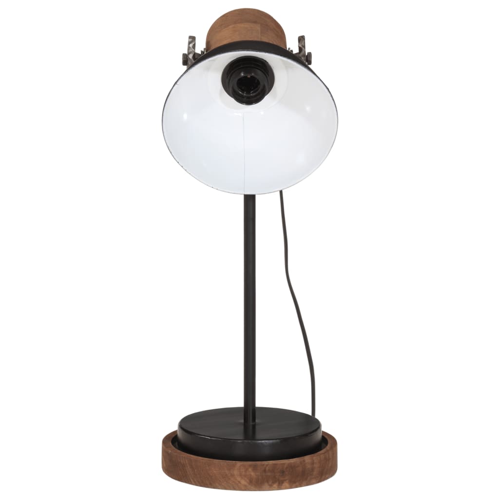 Bureaulamp 25 W E27 17x17x50 cm zwart