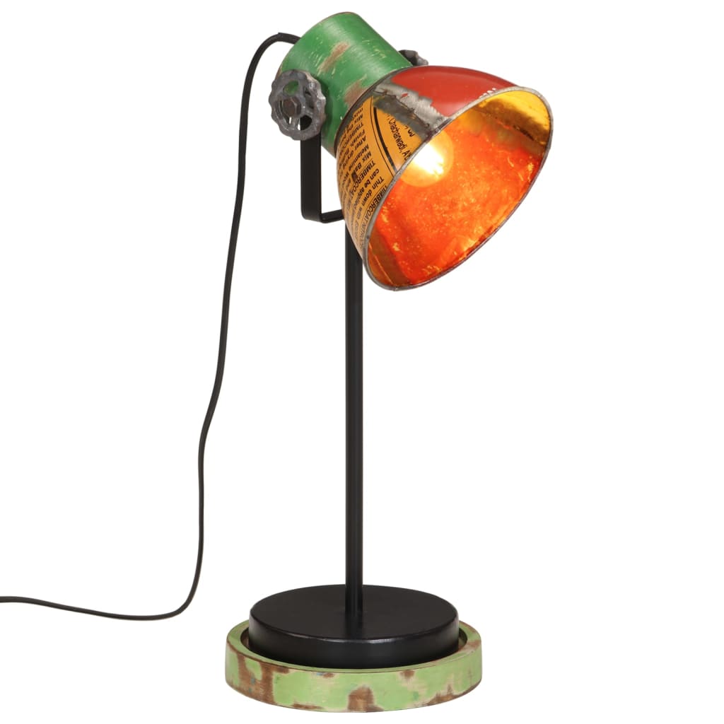 Bureaulamp 25 W E27 17x17x50 cm meerkleurig