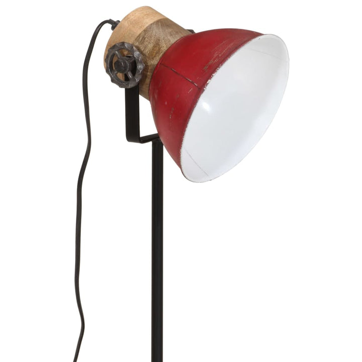 Bureaulamp 25 W E27 17x17x50 cm verweerd rood