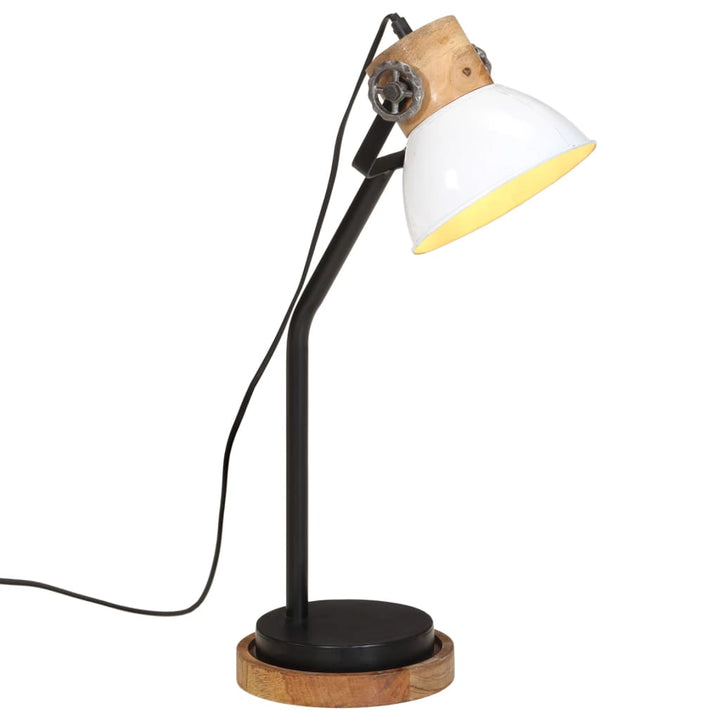 Bureaulamp 25 W E27 18x18x60 cm wit