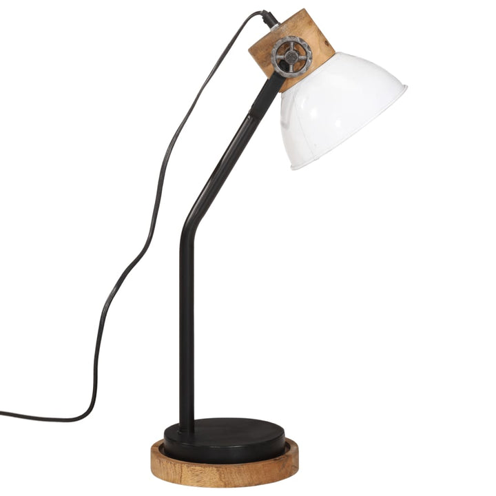 Bureaulamp 25 W E27 18x18x60 cm wit