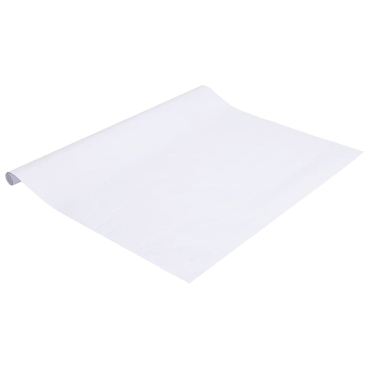 Raamfolies mat PVC wit