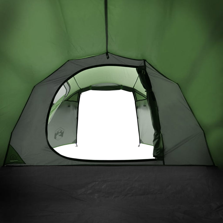 Tunneltent 2-persoons waterdicht groen