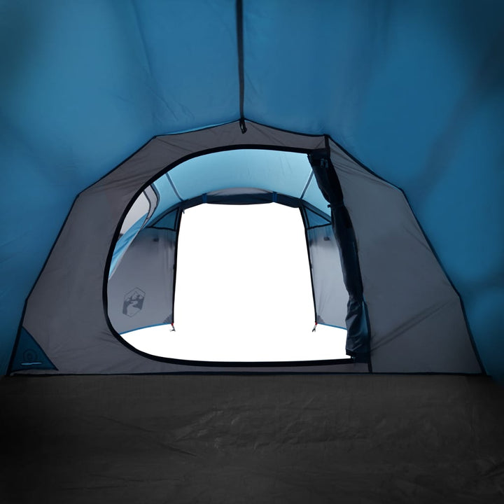 Tunneltent 2-persoons waterdicht blauw