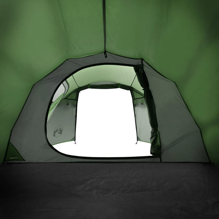 Tunneltent 3-persoons waterdicht groen