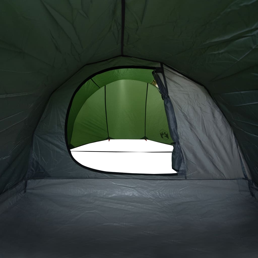 Tunneltent 4-persoons waterdicht groen