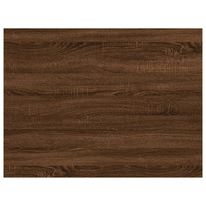 Wandschappen 4 st 40x30x1,5 cm bewerkt hout bruin eikenkleur