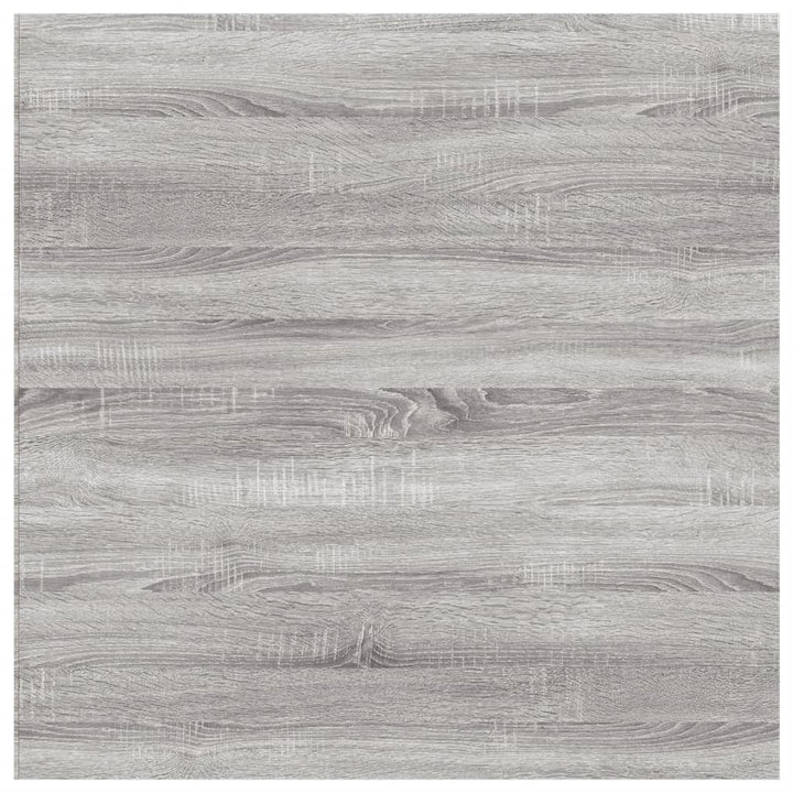 Wandschappen 4 st 40x40x1,5 cm bewerkt hout grijs sonoma eiken