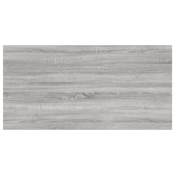 Wandschappen 4 st 60x30x1,5 cm bewerkt hout grijs sonoma eiken