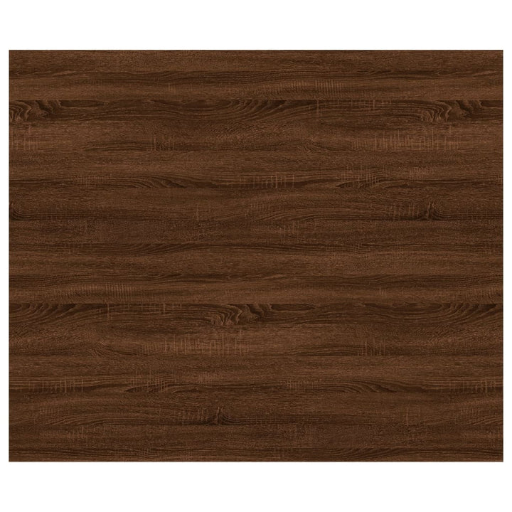 Wandschappen 4 st 60x50x1,5 cm bewerkt hout bruin eikenkleur