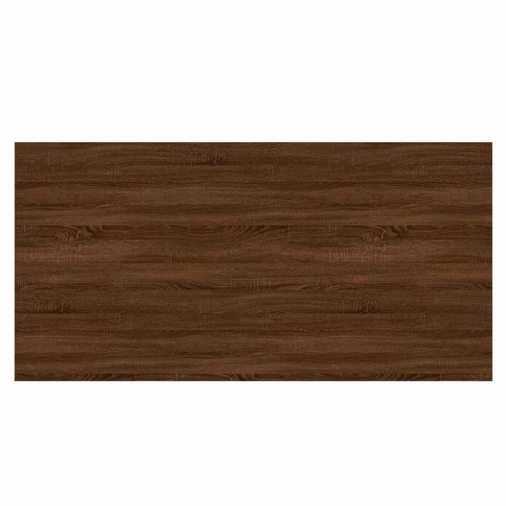 Wandschappen 4 st 80x40x1,5 cm bewerkt hout bruin eikenkleur