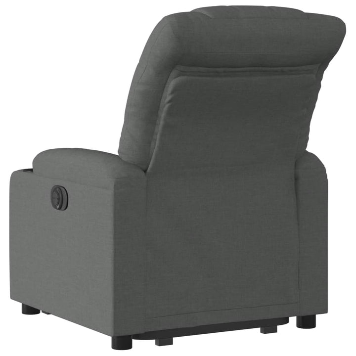 Sta-op-stoel verstelbaar stof donkergrijs