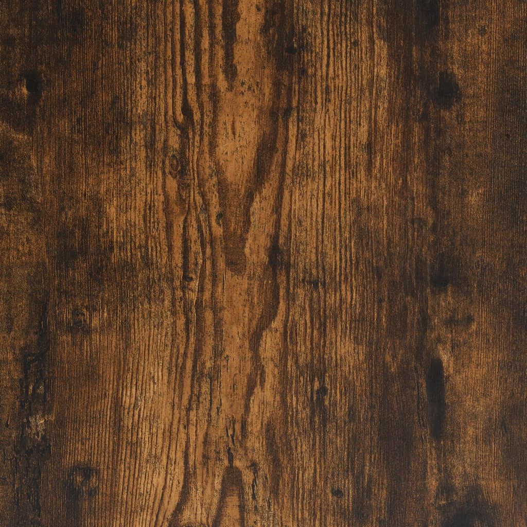 Hondenbench 45x62x59 cm bewerkt hout gerookt eikenkleurig