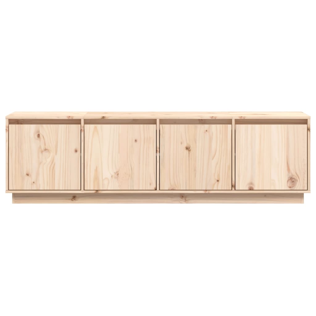 Tv-meubel 156x37x45 cm massief grenenhout