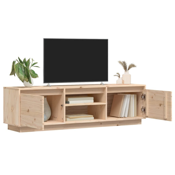 Tv-meubel 140x35x40 cm massief grenenhout