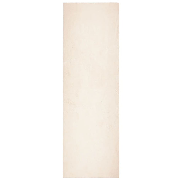 Vloerkleed HUARTE laagpolig zacht wasbaar 80x250 cm beige