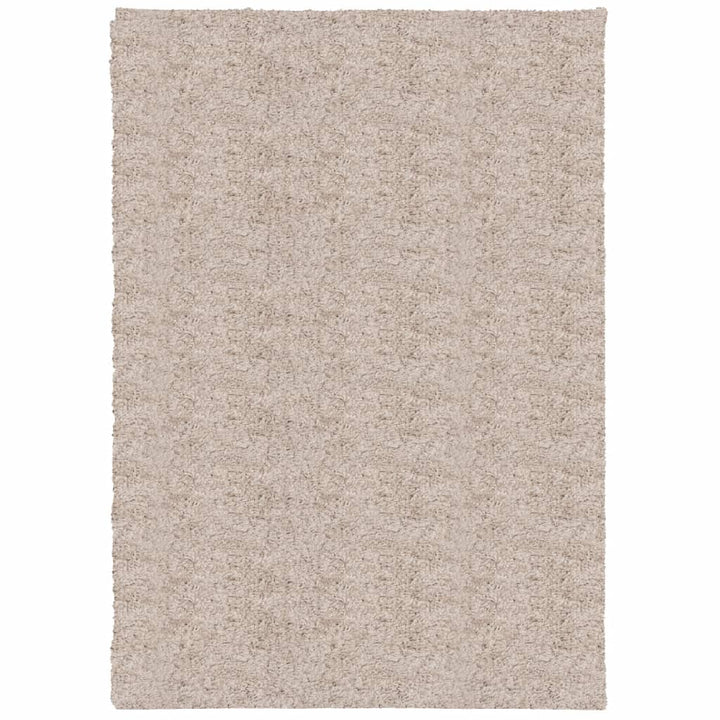 Vloerkleed PAMPLONA shaggy hoogpolig modern 160x230 cm beige