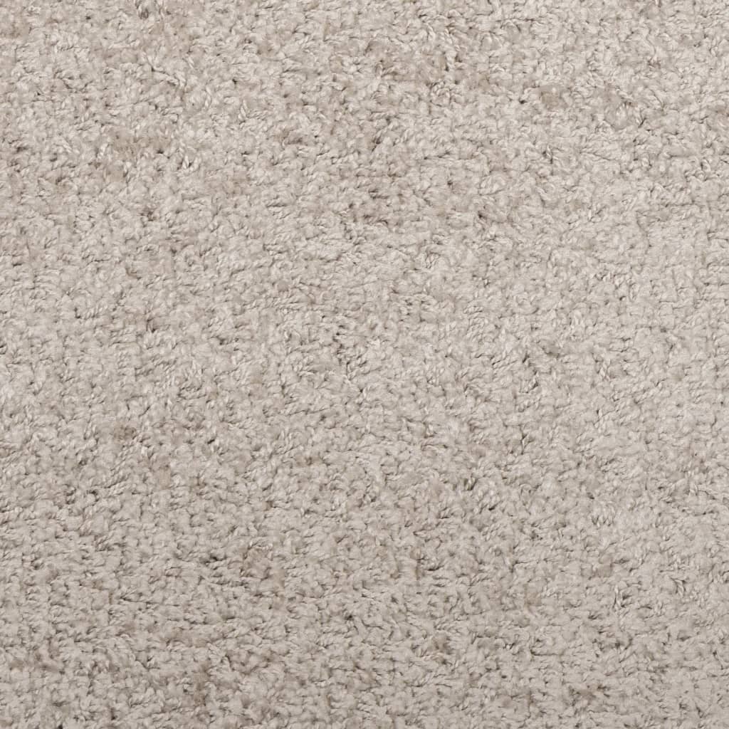 Vloerkleed PAMPLONA shaggy hoogpolig modern 200x280 cm beige