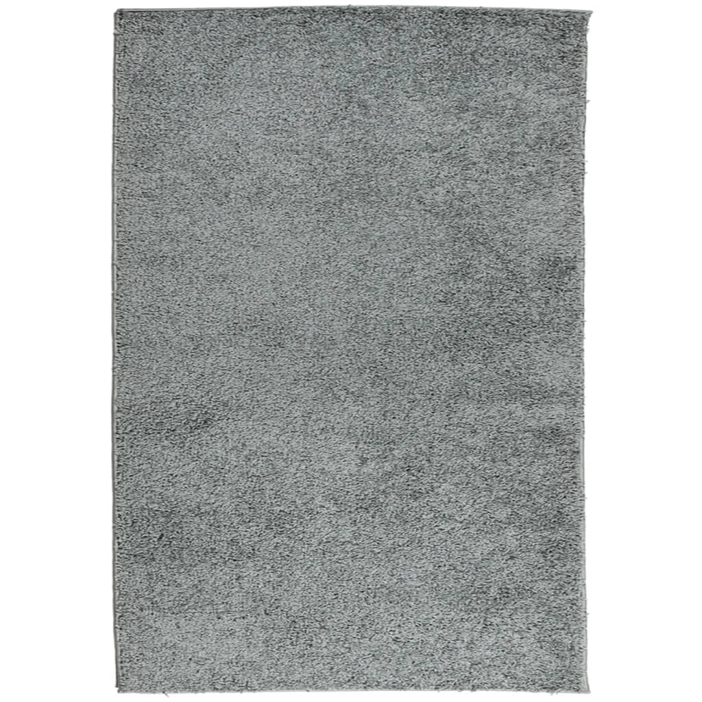 Vloerkleed PAMPLONA shaggy hoogpolig modern 120x170 cm groen