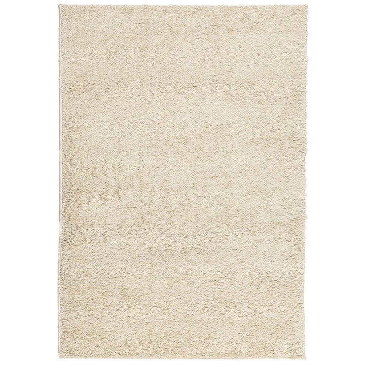 Vloerkleed PAMPLONA shaggy hoogpolig modern 120x170 cm goud