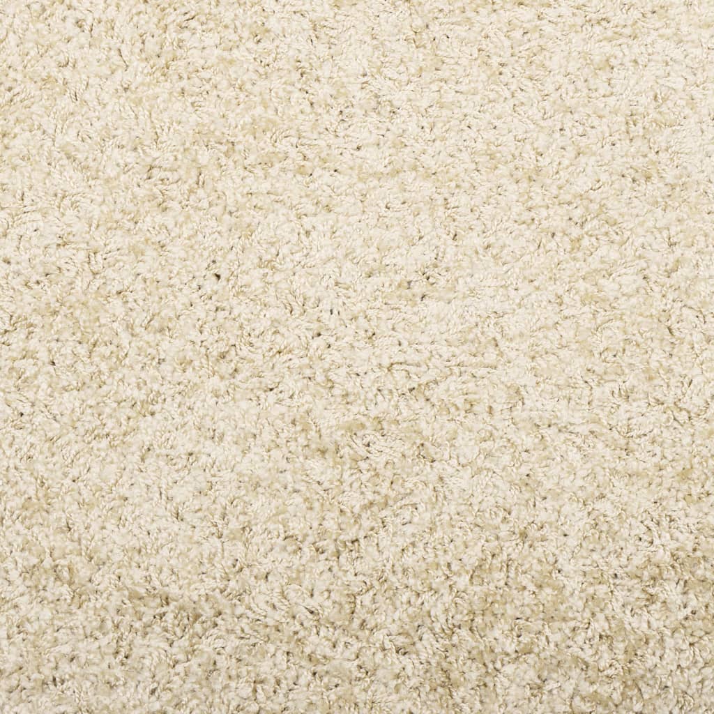 Vloerkleed PAMPLONA shaggy hoogpolig modern 120x170 cm goud