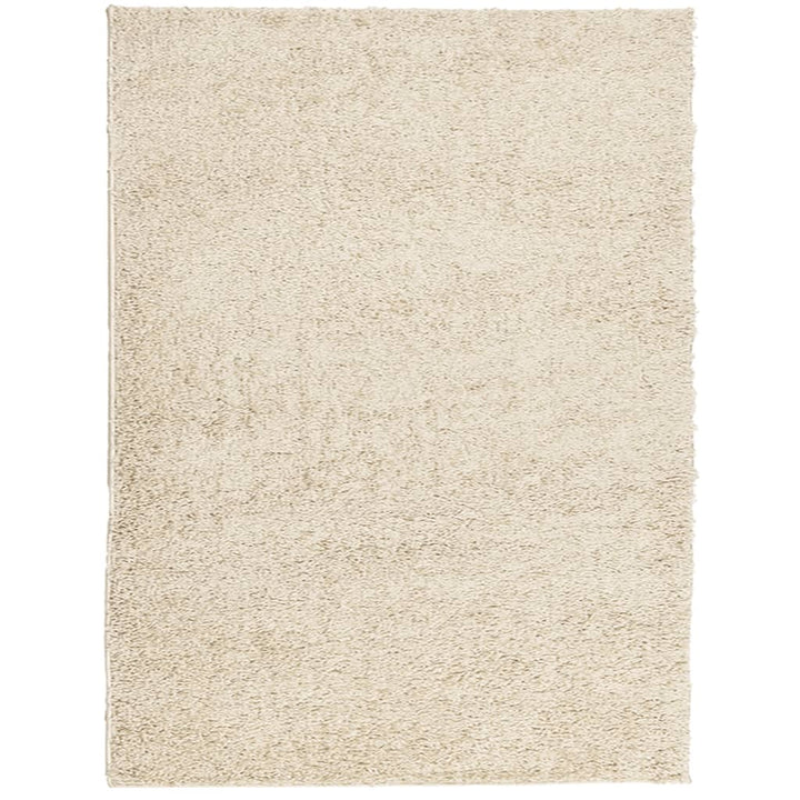 Vloerkleed PAMPLONA shaggy hoogpolig modern 300x400 cm goud