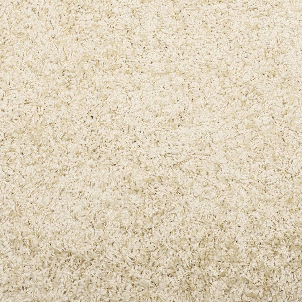 Vloerkleed PAMPLONA shaggy hoogpolig modern 300x400 cm goud