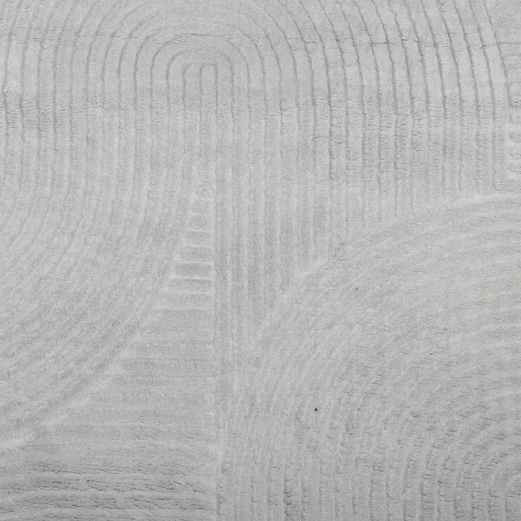 Vloerkleed IZA laagpolig Scandinavisch 100x200 cm grijs