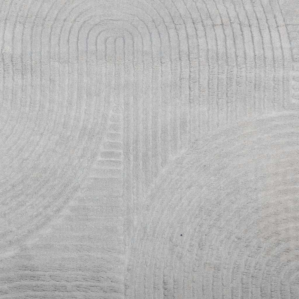 Vloerkleed IZA laagpolig Scandinavisch 120x170 cm grijs