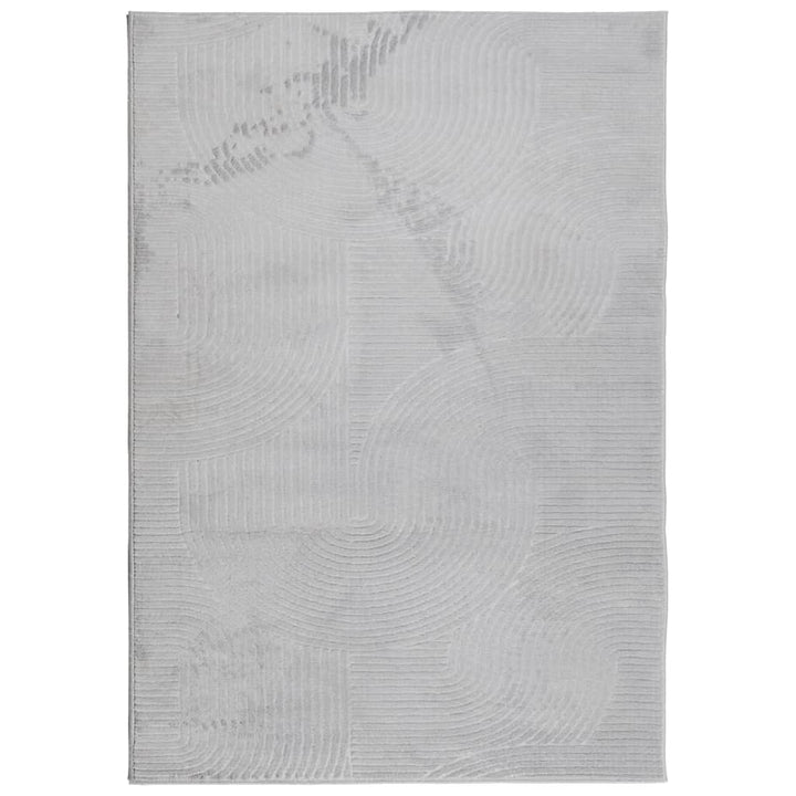 Vloerkleed IZA laagpolig Scandinavisch 160x230 cm grijs