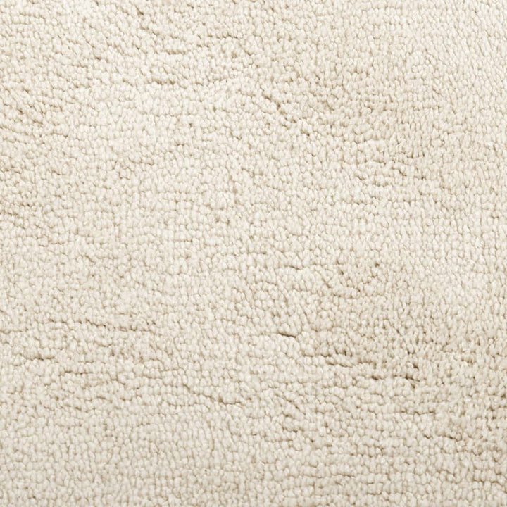 Vloerkleed OVIEDO laagpolig 120x120 cm beige