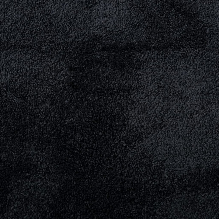 Vloerkleed OVIEDO laagpolig ø 120 cm zwart