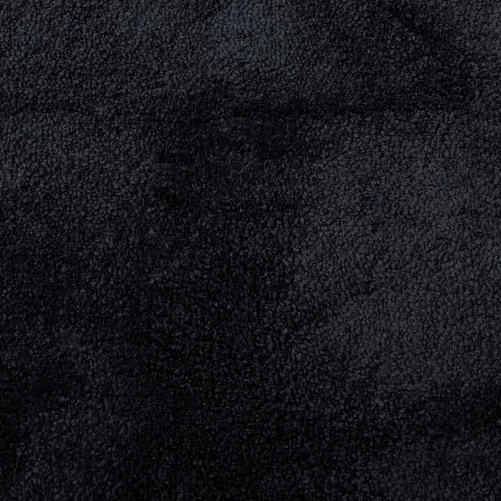 Vloerkleed OVIEDO laagpolig ø 200 cm zwart