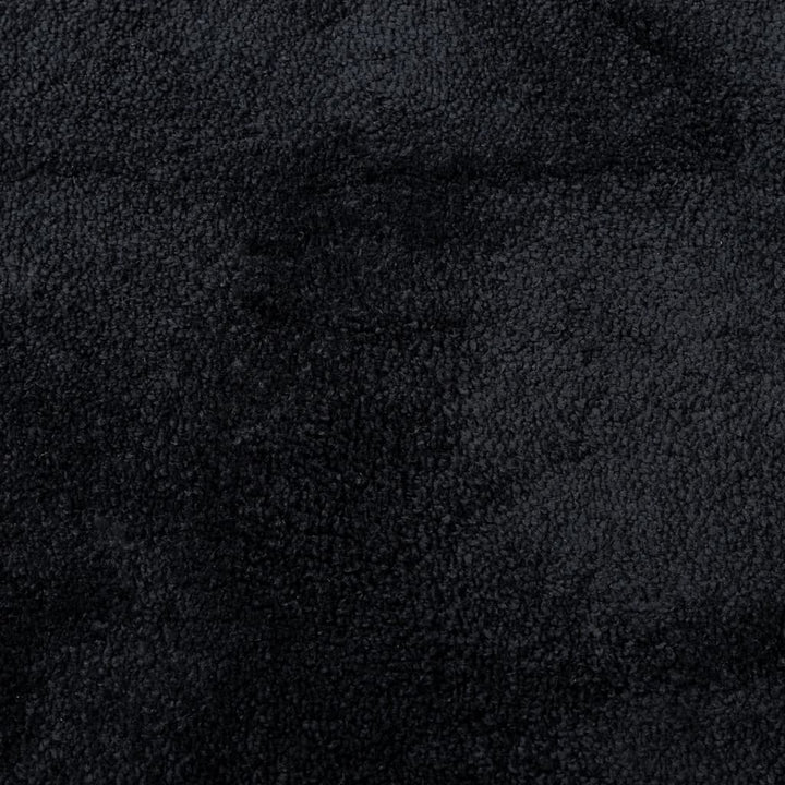 Vloerkleed OVIEDO laagpolig ø 240 cm zwart