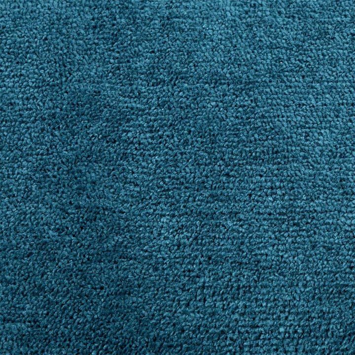 Vloerkleed OVIEDO laagpolig ø 200 cm turquoise