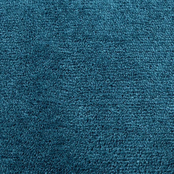 Vloerkleed OVIEDO laagpolig ø 280 cm turquoise