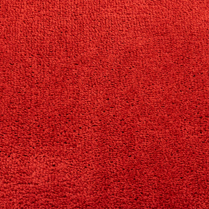 Vloerkleed OVIEDO laagpolig ø 100 cm rood
