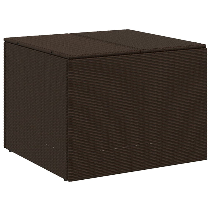 Tuinbox 291 L poly rattan bruin